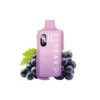 Οπτική απεικόνιση της συσκευής με προγεμισμένη δεξαμενή 10000 τζούρες της ELF BAR EB1000 σε γεύση Grape
