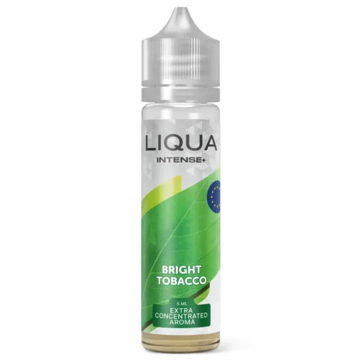 Οπτική απεικόνιση του Liqua Bright Tobacco σε μπουκάλι 60ml