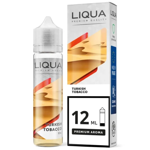Οπτική απεικόνιση του Liqua Turkish Tobacco σε μπουκάλι 60ml